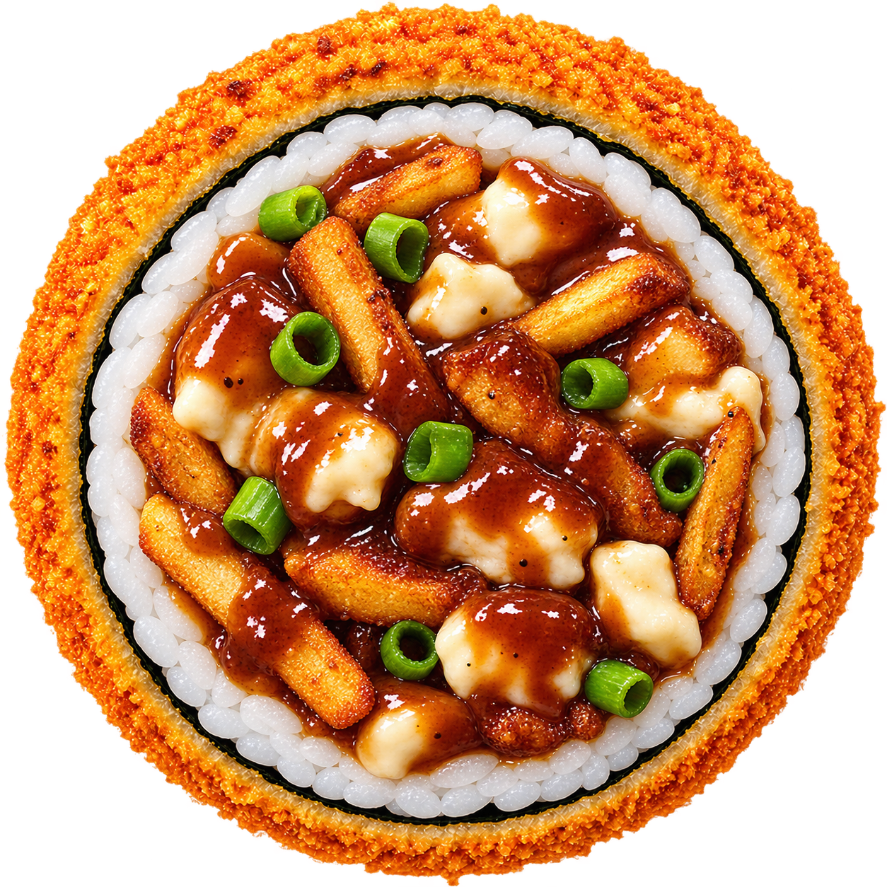 Poutine Handroll